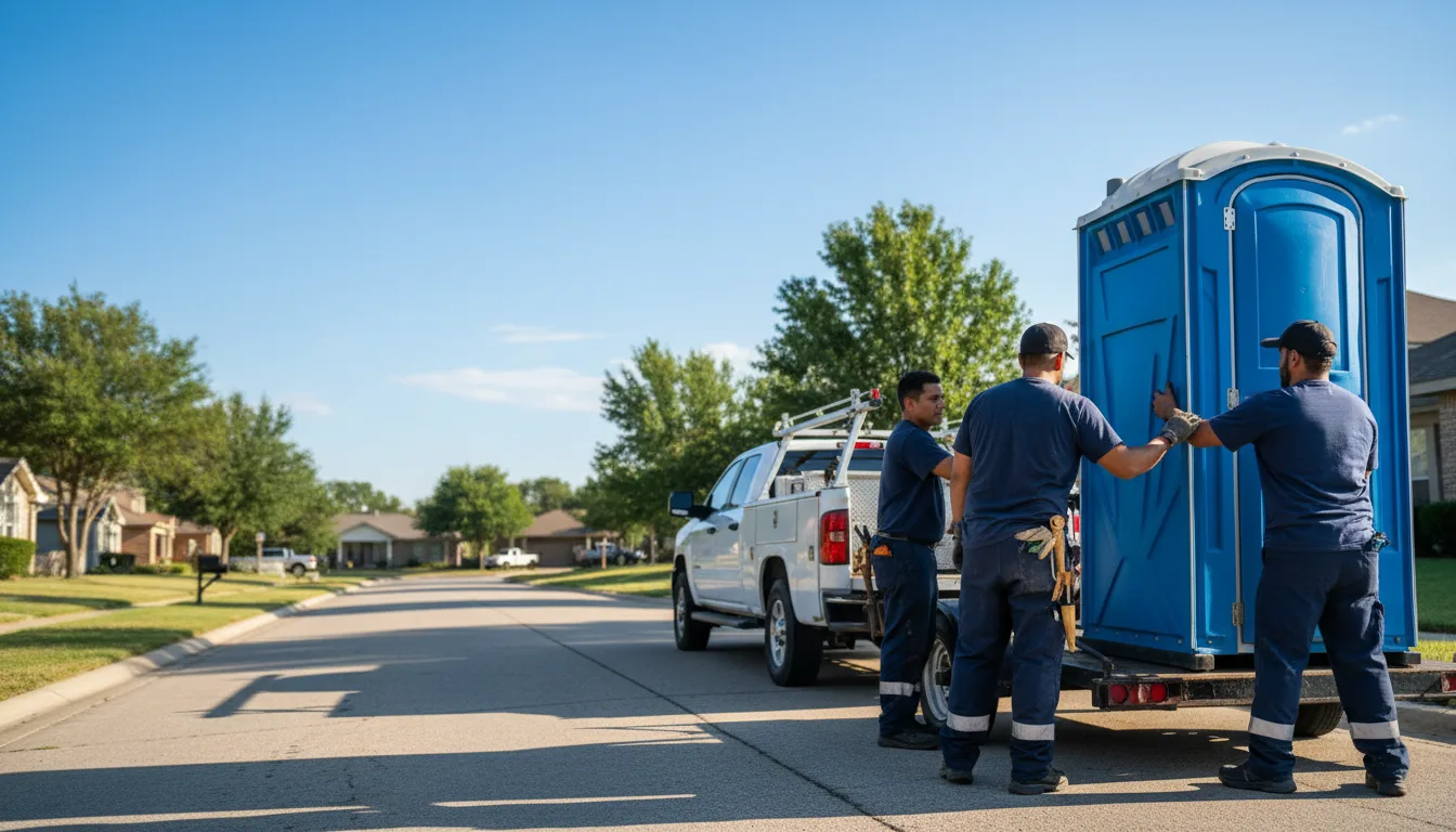 Portable Toilet Rental in Anthony, TX near me